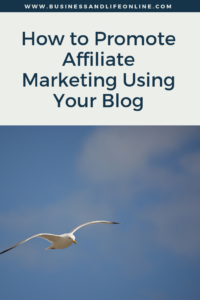 How To Promote Affiliate Marketing Using Your Blog