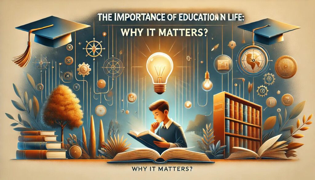 The Importance of Education in Life: Why It Matters?